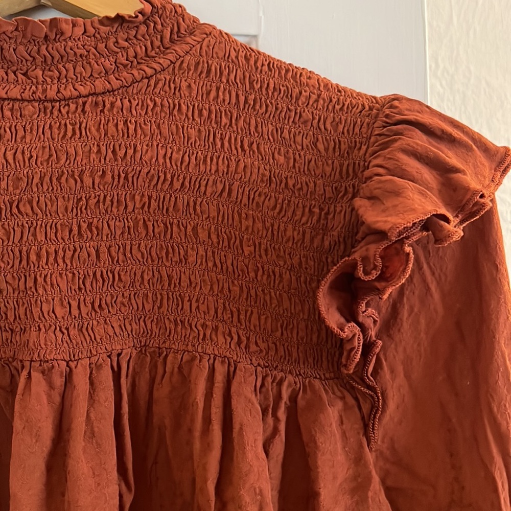 Knox Rose smocked shirt